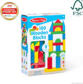 Melissa & Doug Wooden Building Blocks