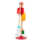 Melissa & Doug Dust! Sweep! Mop! 6-Piece Pretend Play Set