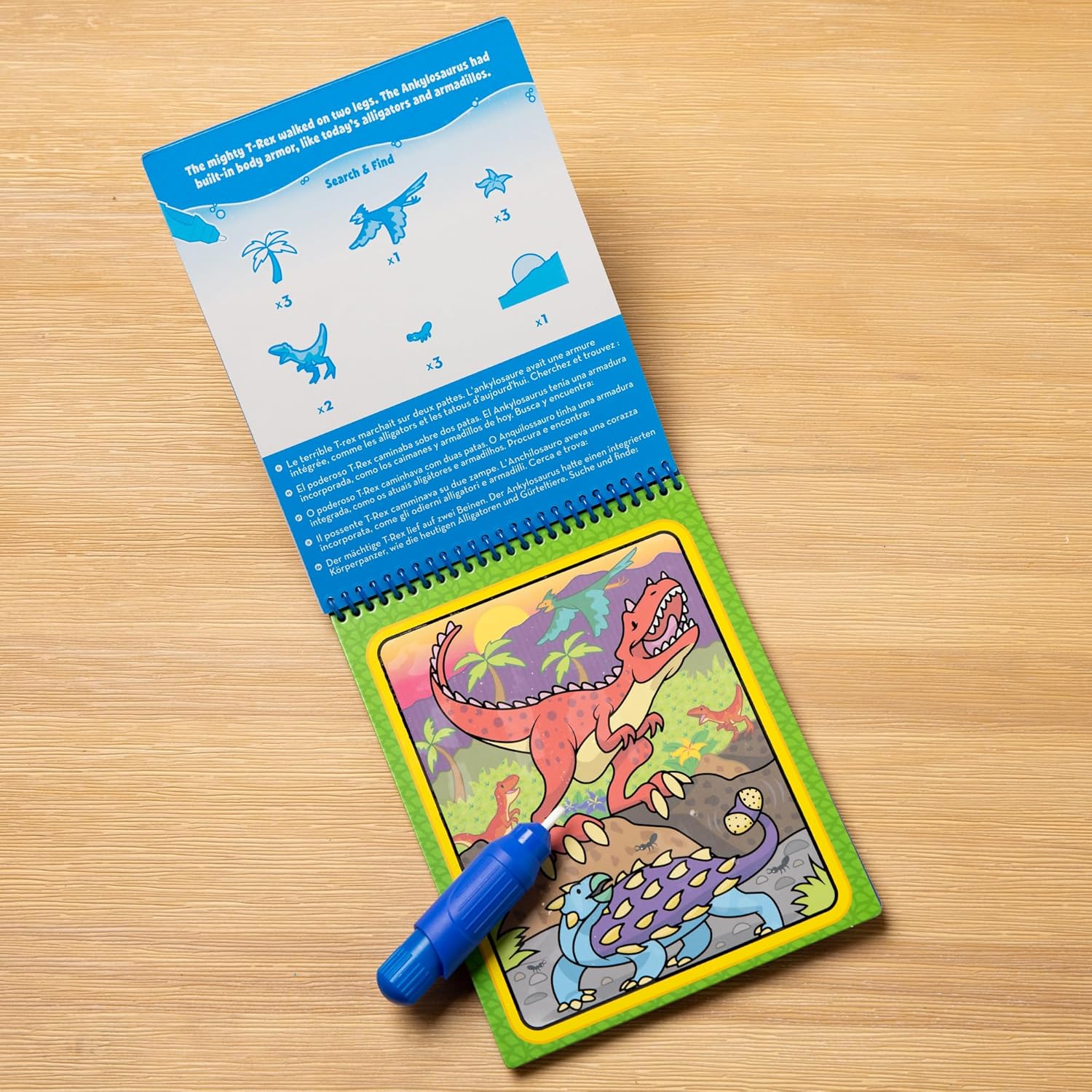 Melissa & Doug On The Go Water Wow! Mess Free Coloring Book