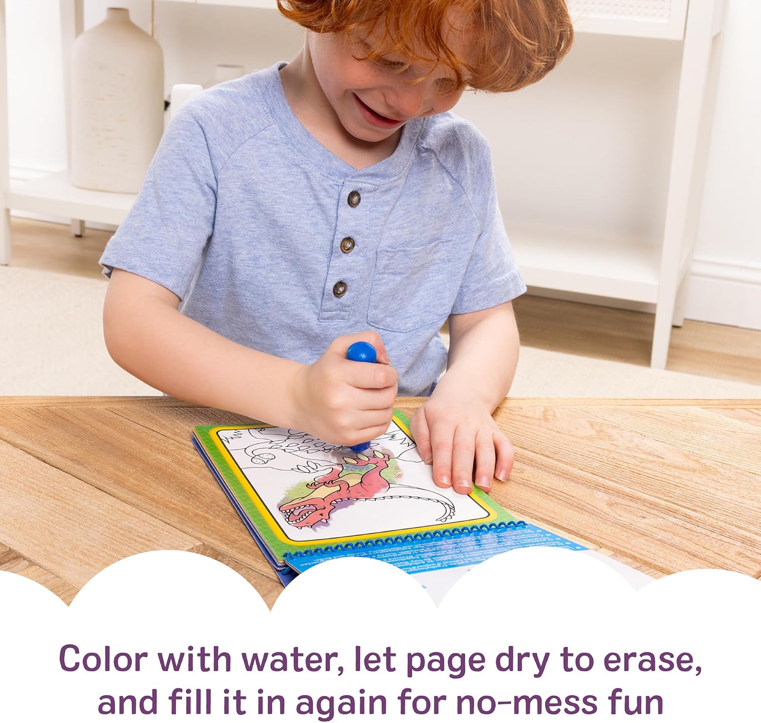 Melissa & Doug On The Go Water Wow! Mess Free Coloring Book