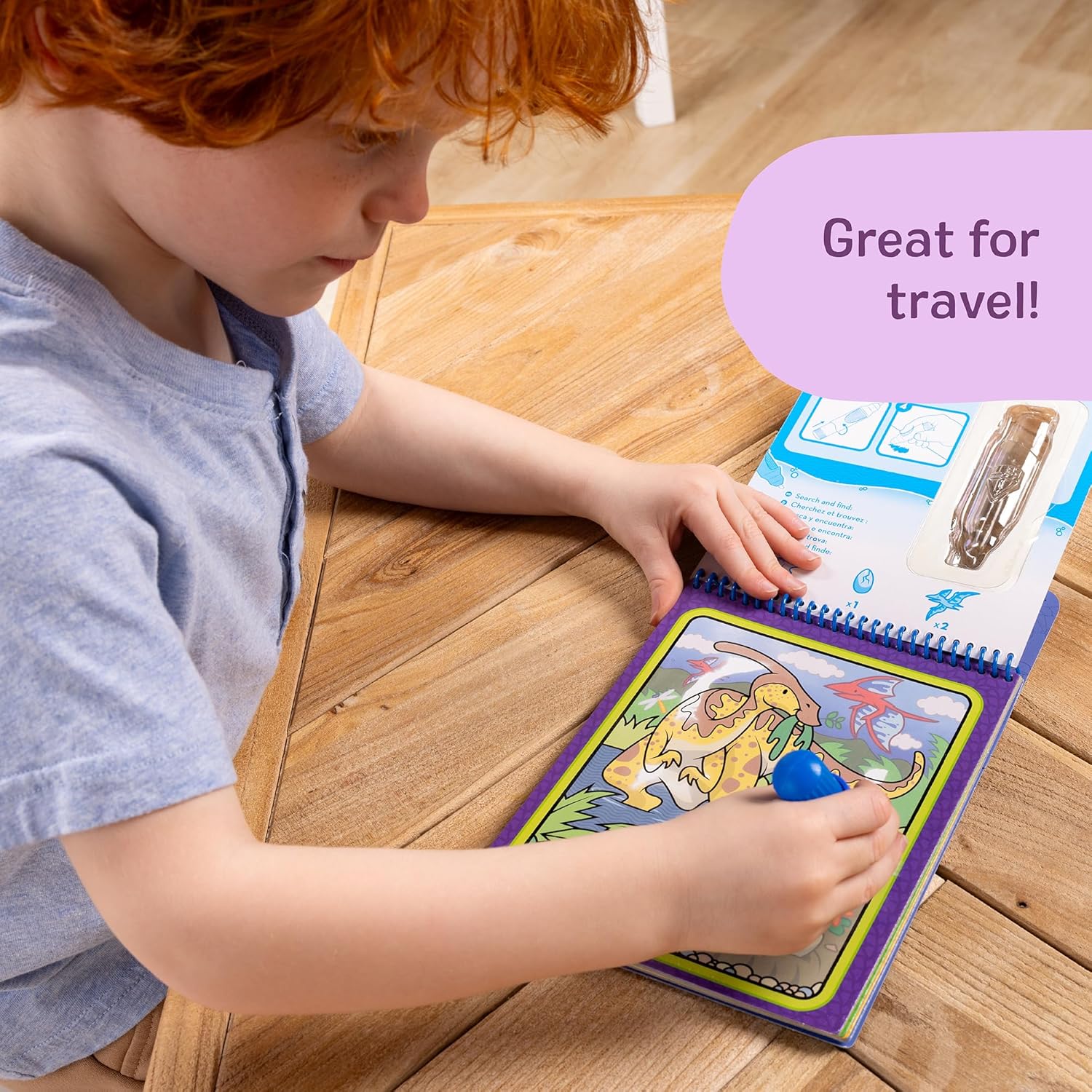 Melissa & Doug On The Go Water Wow! Mess Free Coloring Book