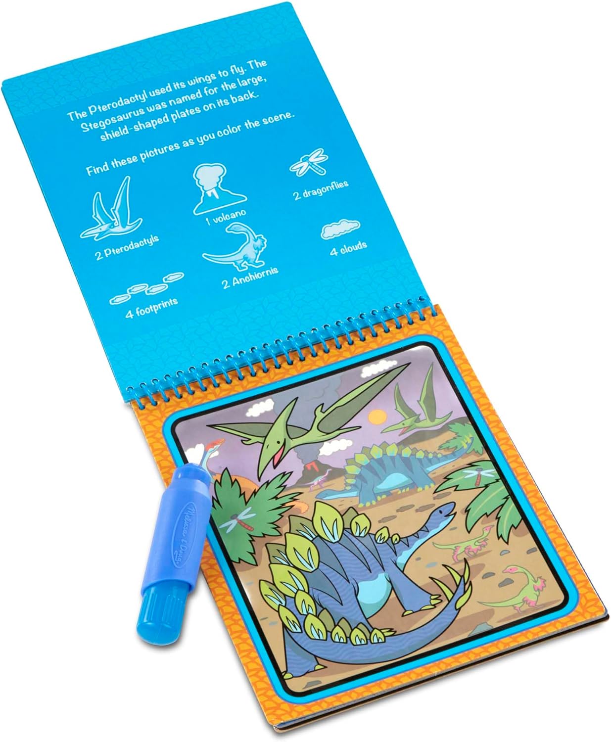 Melissa & Doug On The Go Water Wow! Mess Free Coloring Book