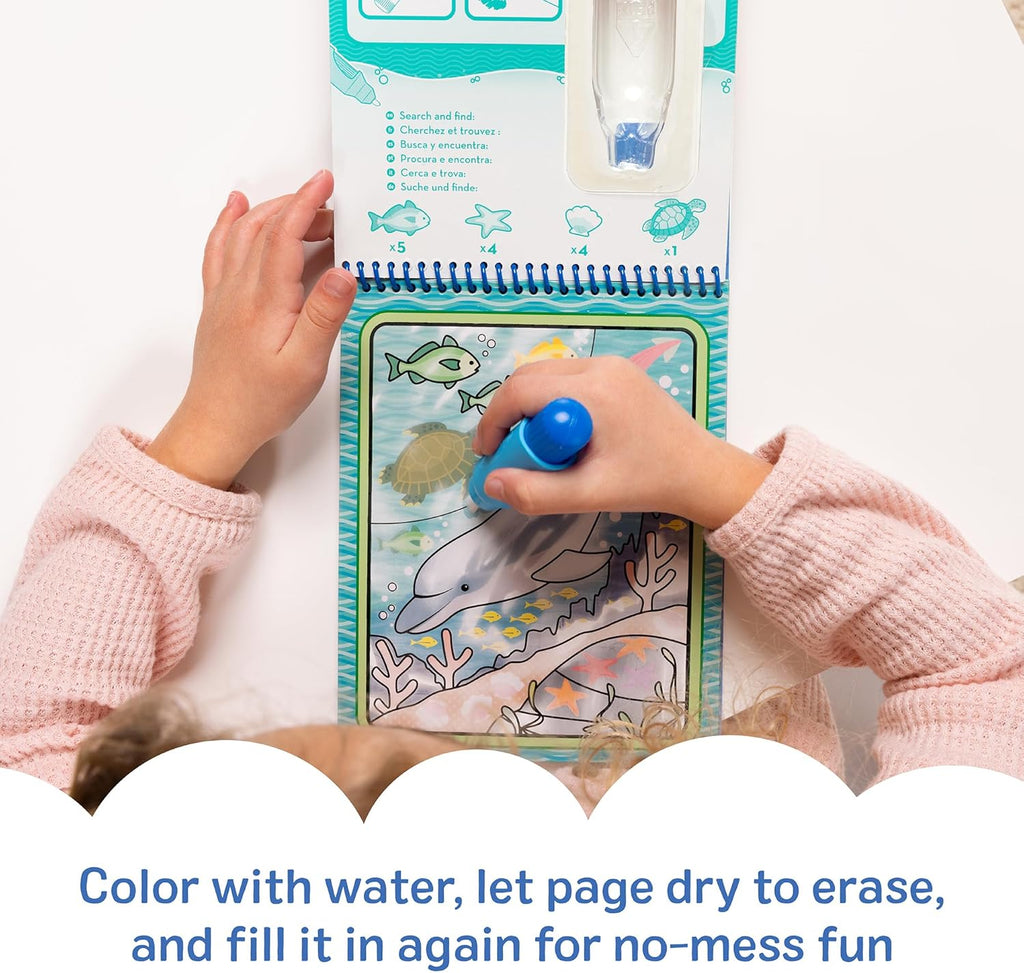 Melissa & Doug On The Go Water Wow! Mess Free Coloring Book