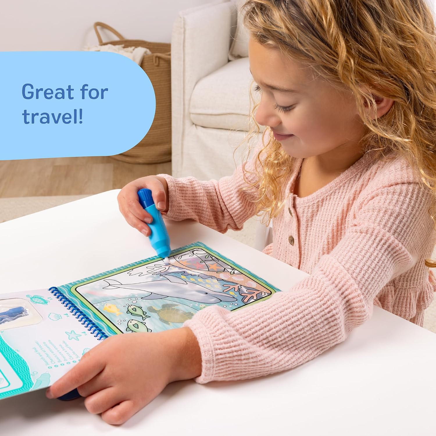 Melissa & Doug On The Go Water Wow! Mess Free Coloring Book
