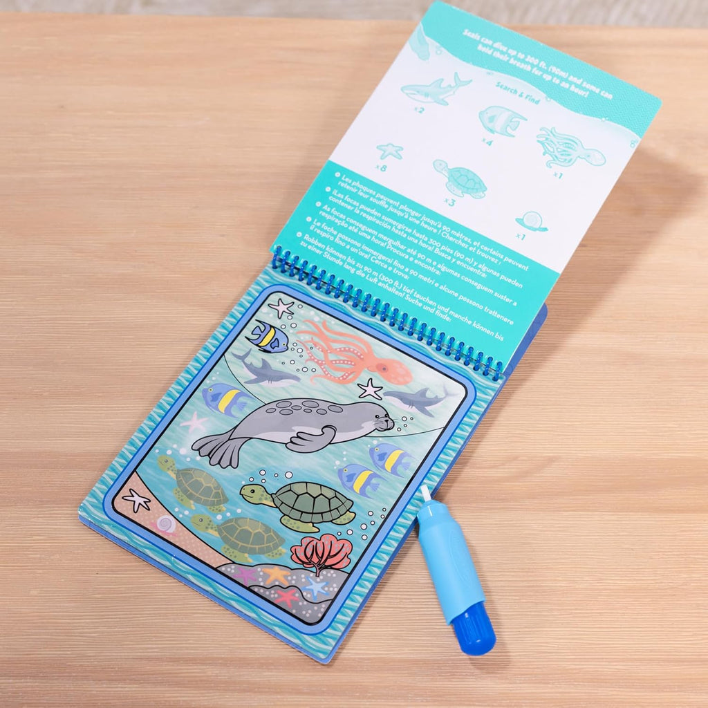 Melissa & Doug On The Go Water Wow! Mess Free Coloring Book