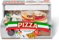 Melissa & Doug Top & Bake Wooden Pizza Counter Play Set with Play Food