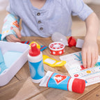 Melissa & Doug Get Well First Aid Kit Play Set – 25 Toy Pieces
