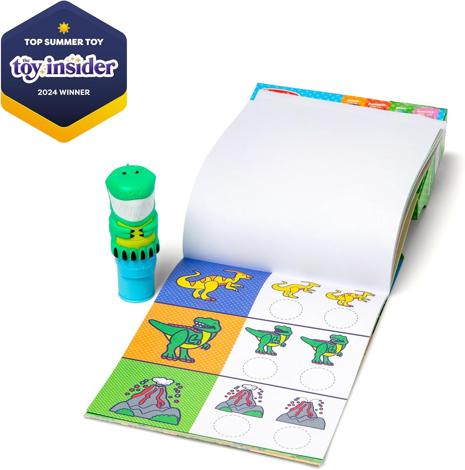 Melissa & Doug Sticker Wow!™ 24-Page Activity Pad and Sticker Stamper