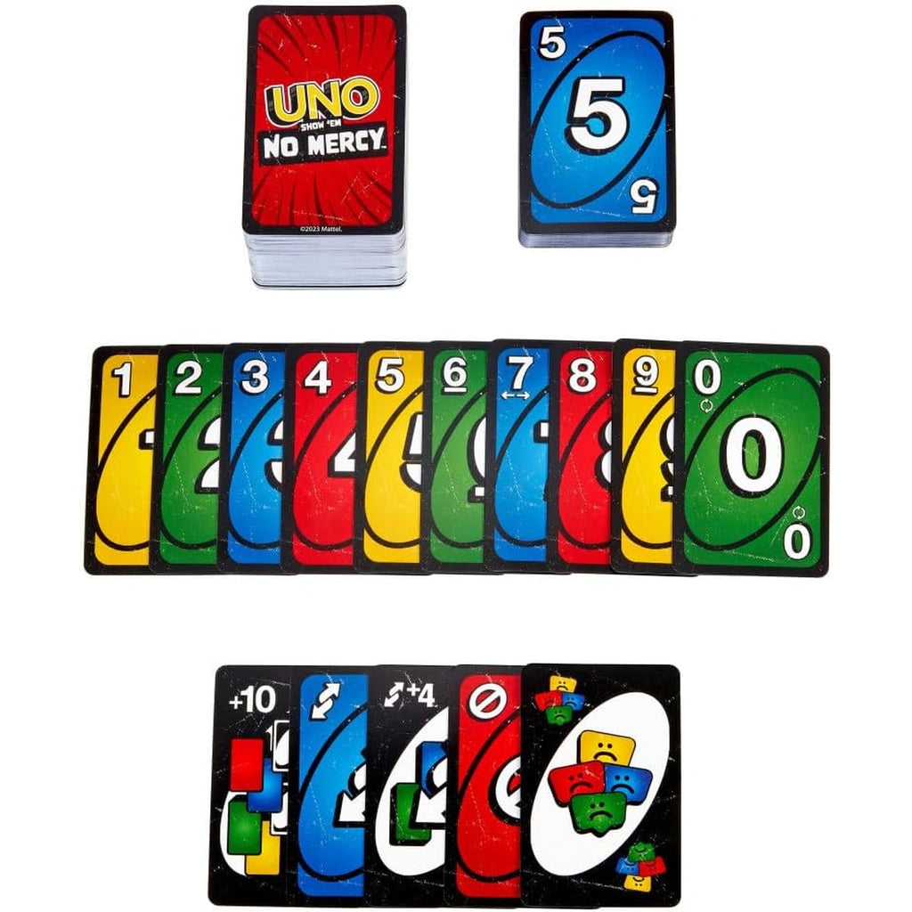 Mattel Games UNO Show ‘em No Mercy Card Game