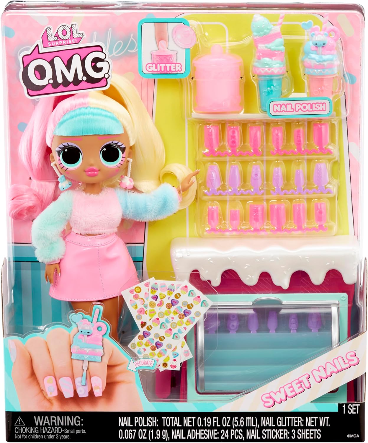 LOL Surprise OMG Sweet Nails