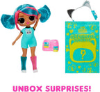 LOL Surprise Tweens Costume Surprise Emma Emo Fashion Doll with Inflatable Teal Kitty Pet Costume and Multiple Surprises Including Fabulous Fashions & Accessories – Great Gift for Kids Ages 4+ One Size