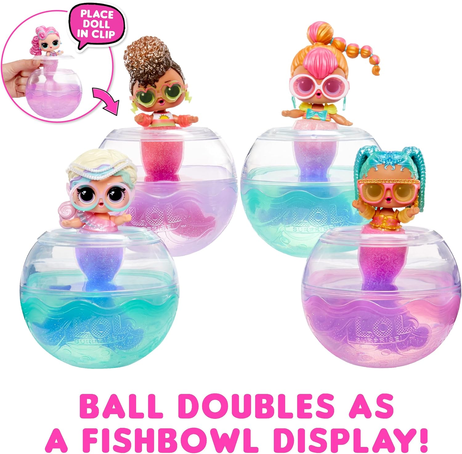 LOL Surprise Mermaids Tots with Color Change Tail