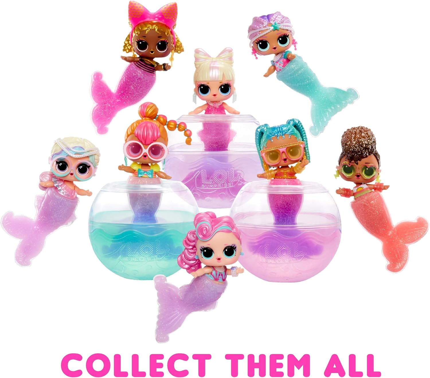 LOL Surprise Mermaids Tots with Color Change Tail