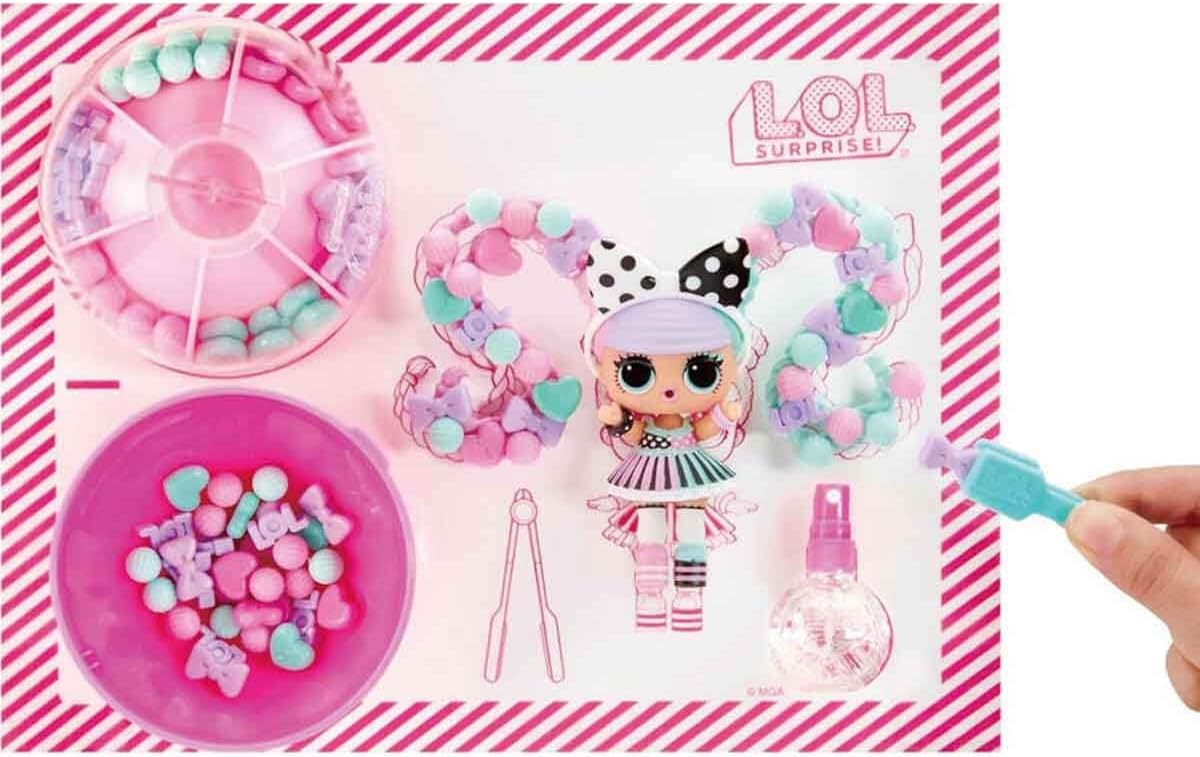 L.O.L. Surprise! LOL Surprise Hair Beads Tots with 60+ Hair Beads