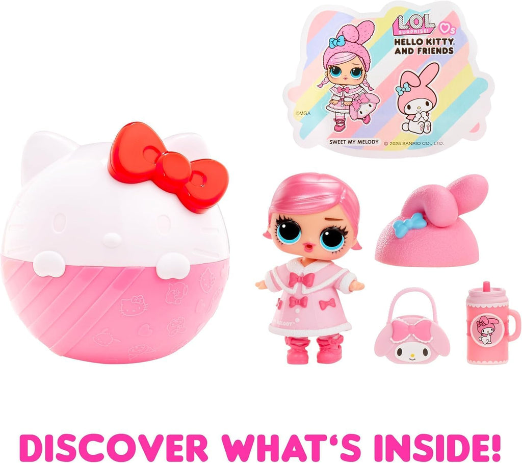 LOL Surprise! Loves Hello Kitty and Friends with 7 Surprises