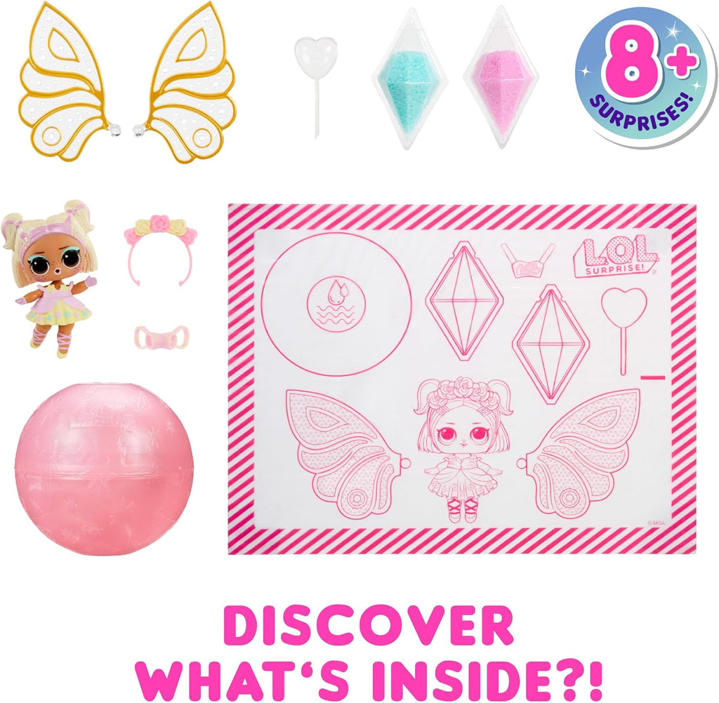 L.O.L. Surprise! Fairies Tots Dolls with Make-Your-Own Fairy Wings and