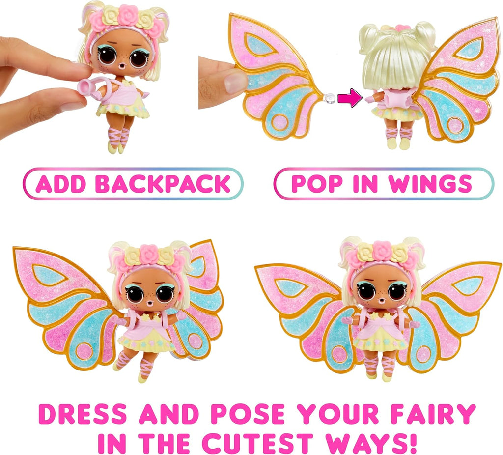 L.O.L. Surprise! Fairies Tots Dolls with Make-Your-Own Fairy Wings and