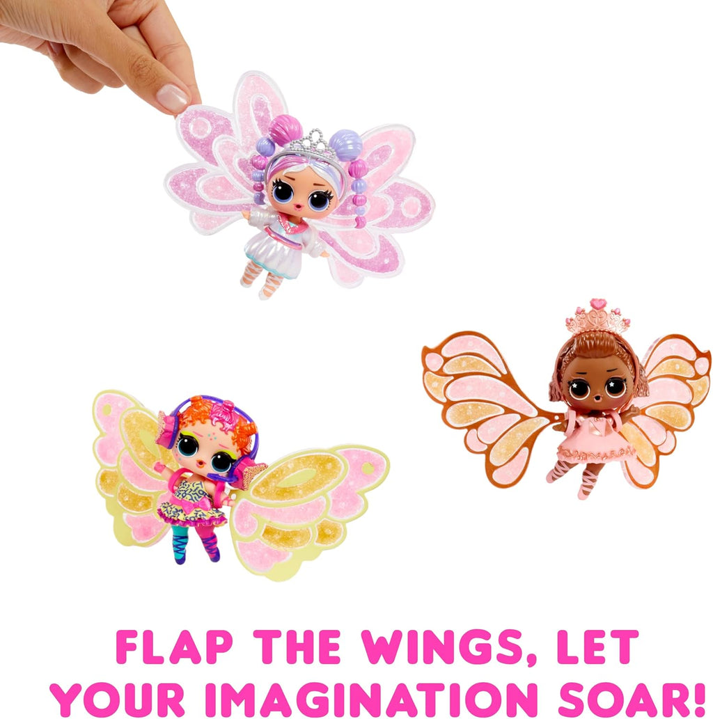 L.O.L. Surprise! Fairies Tots Dolls with Make-Your-Own Fairy Wings and