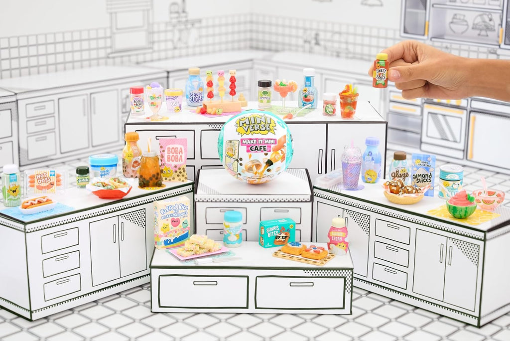 MGA's Miniverse Make It Mini Cafe Series 4, Mini Collectibles