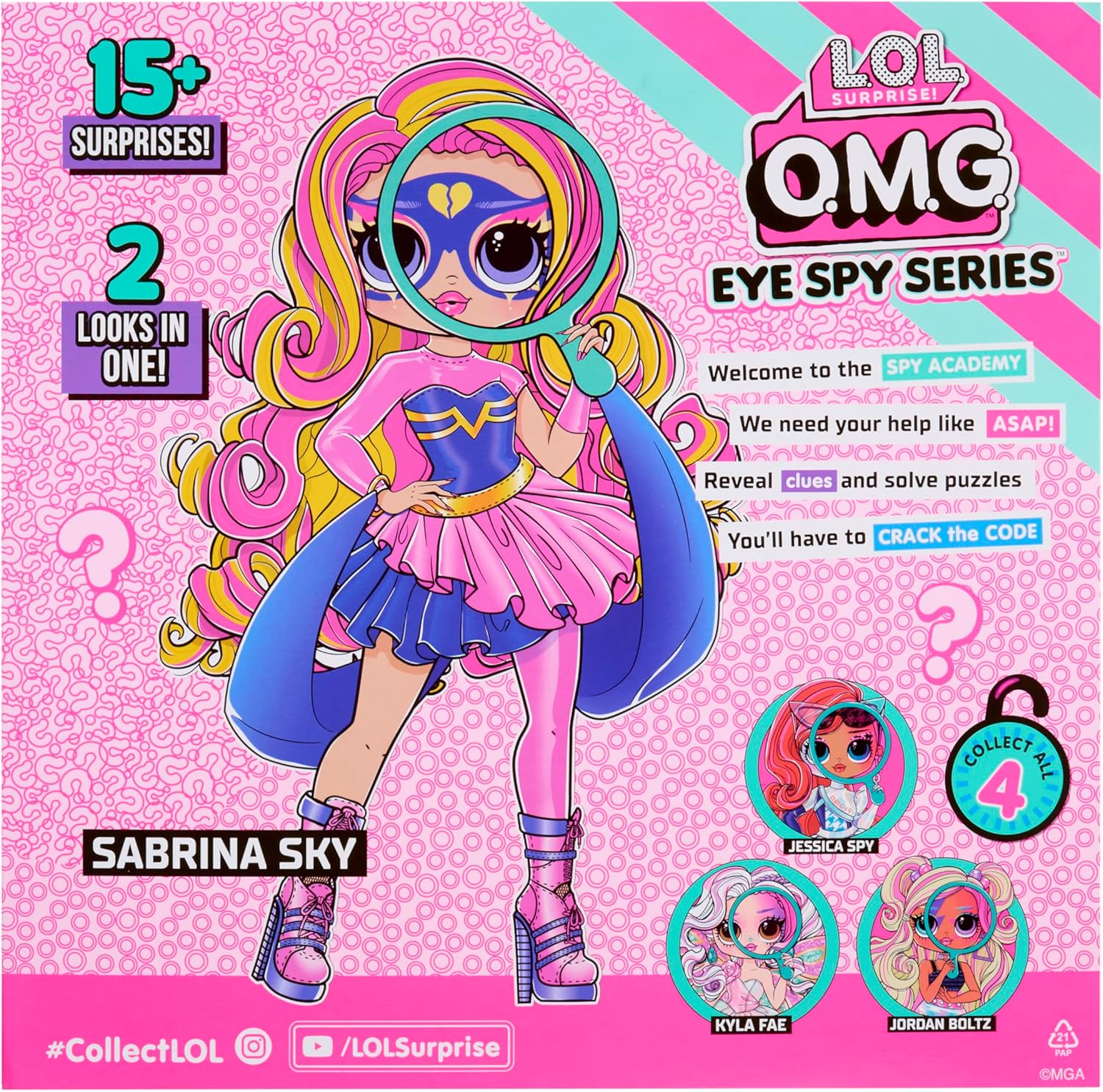 LOL Surprise OMG Eye Spy - Superhero