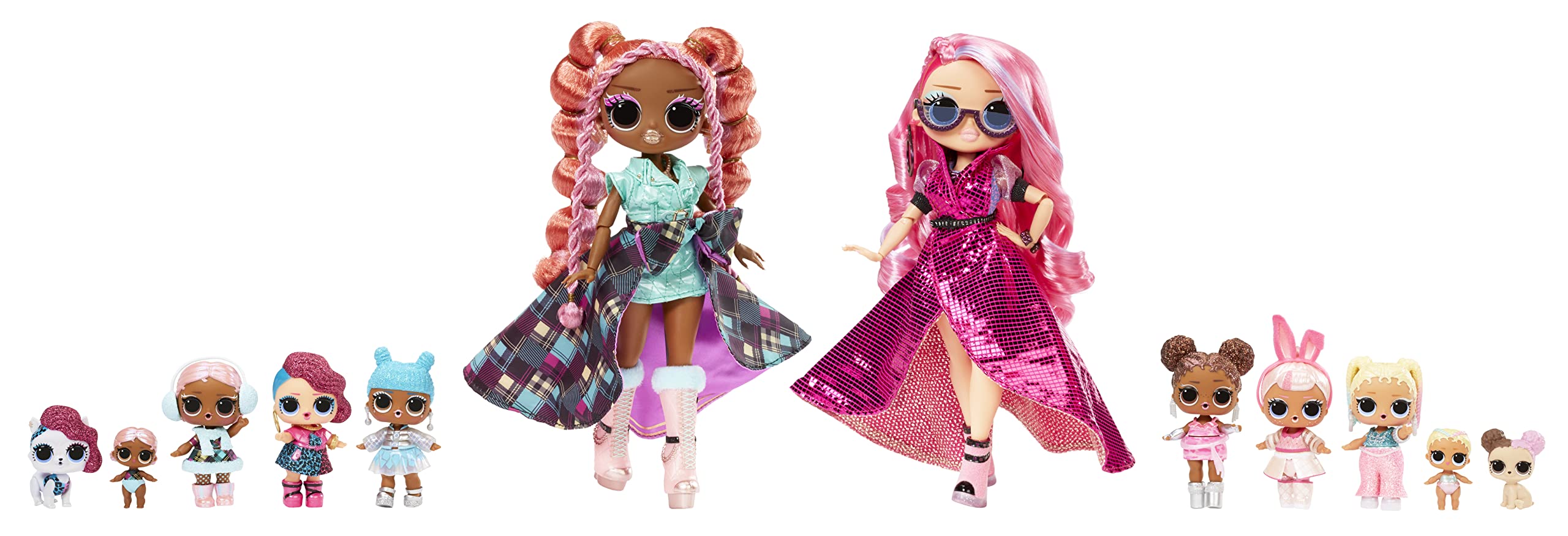 L.O.L. Surprise! Fashion Show Mega Runway-12 Exclusive Dolls with 80
