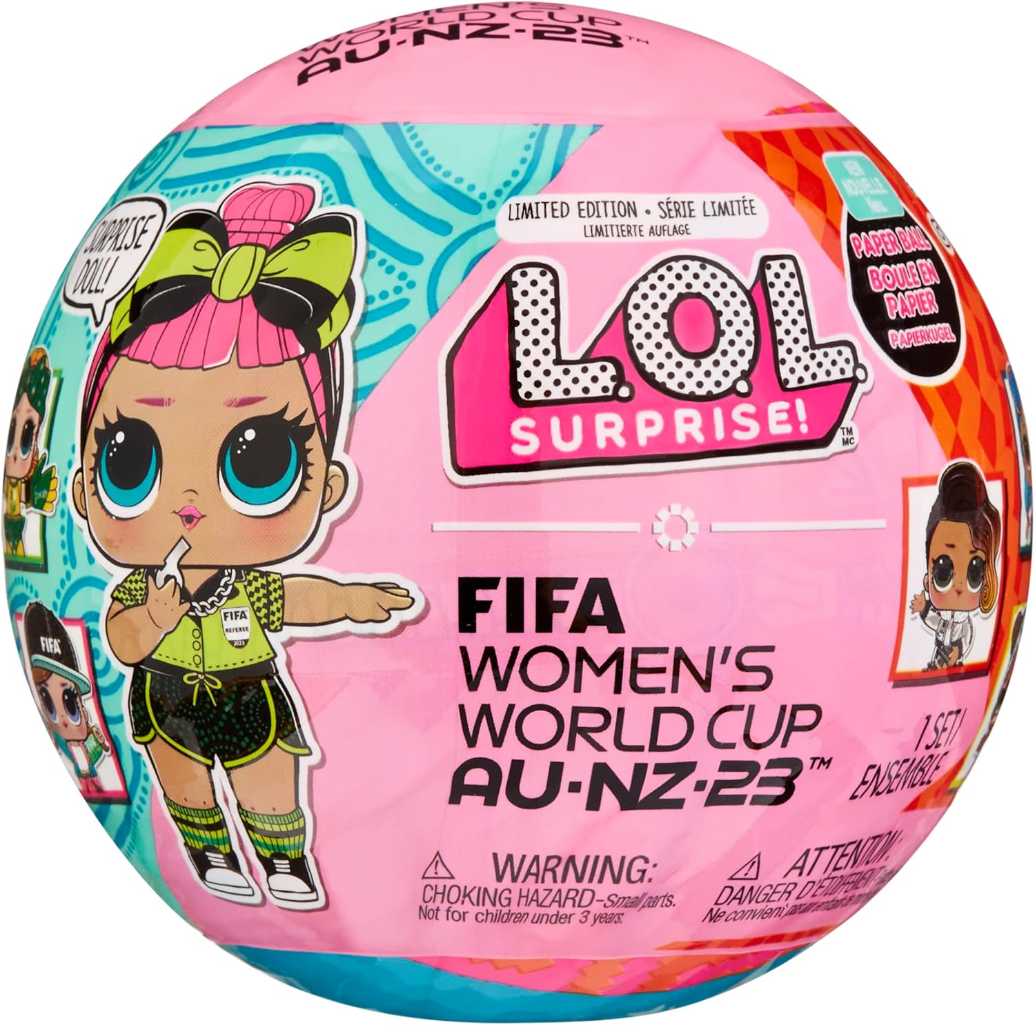 LOL Surprise Fifa World Cup Australia & New Zealand 2023 Mystery Pack