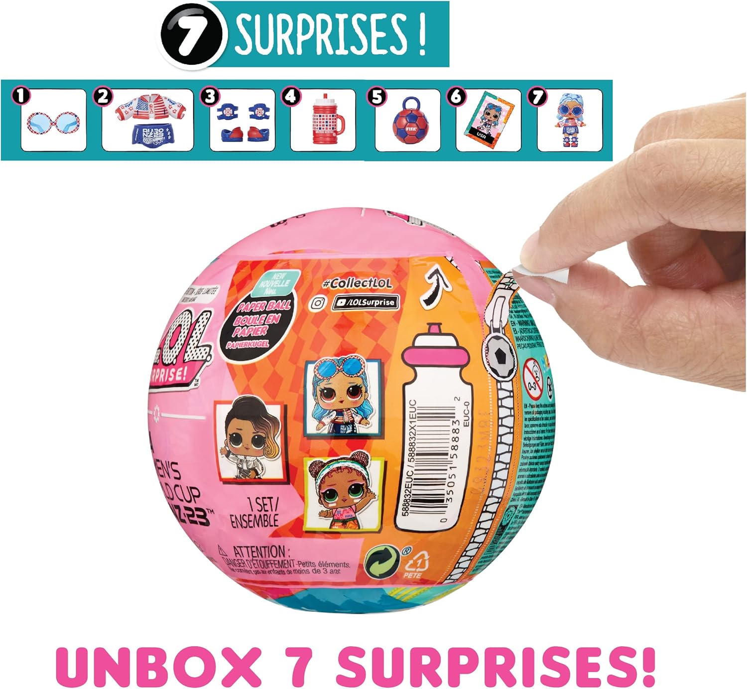 LOL Surprise Fifa World Cup Australia & New Zealand 2023 Mystery Pack