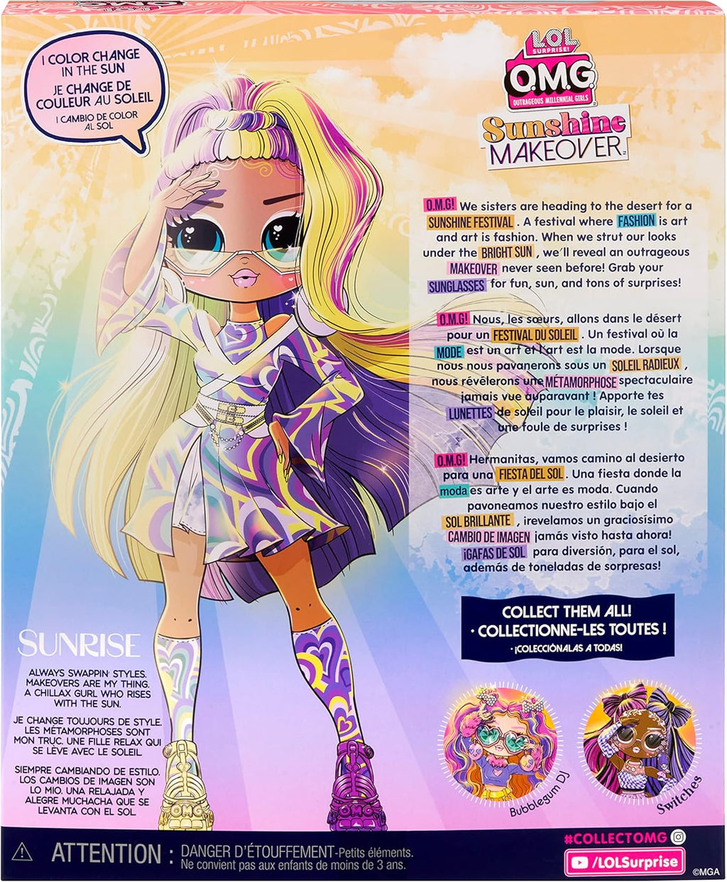L.O.L. Surprise! LOL Surprise OMG Sunshine Color Change Sunrise Fashion