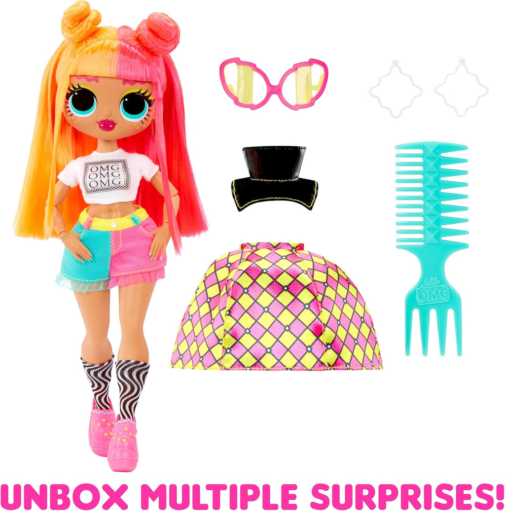 LOL Surprise OMG Neonlicious Fashion Doll with Multiple Surprises
