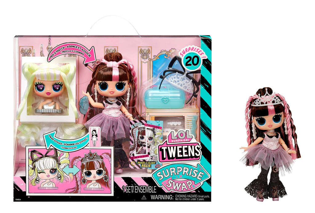 L.O.L. Surprise! Tweens Surprise Swap Bronze-2-Blonde Billie Fashion