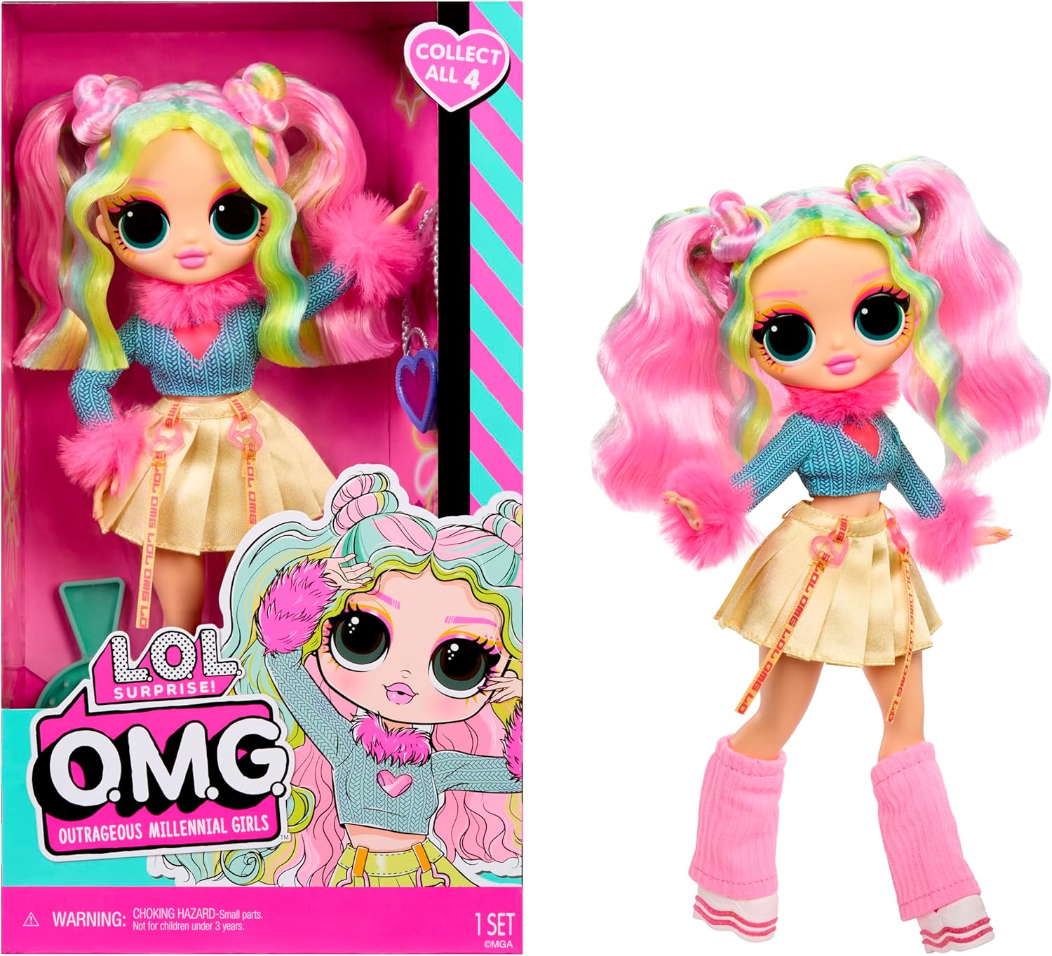 LOL Surprise OMG Doll - Bubblegum DJ