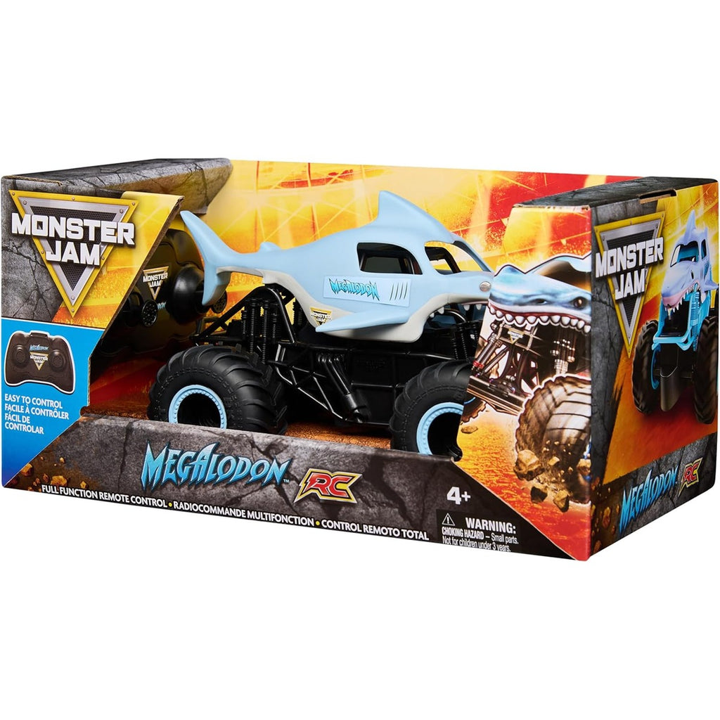 Monster Jam, Official Megalodon Remote Control Monster Truck