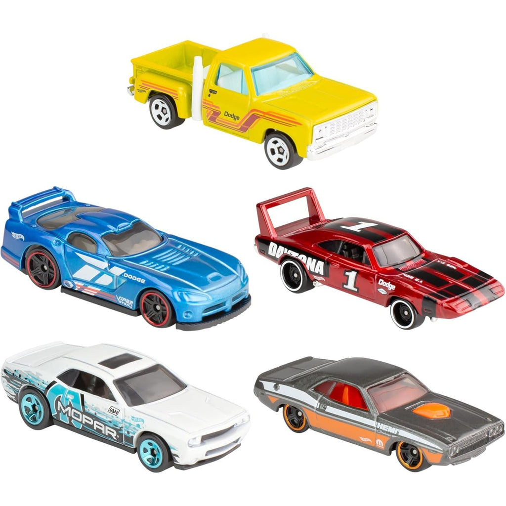 Hot Wheels Mattel SRL H. W. 5 Vehicles Ass. 1806/DJG23