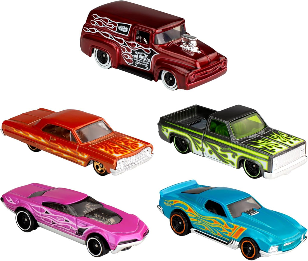 Hot Wheels Mattel SRL H. W. 5 Vehicles Ass. 1806/DJG23