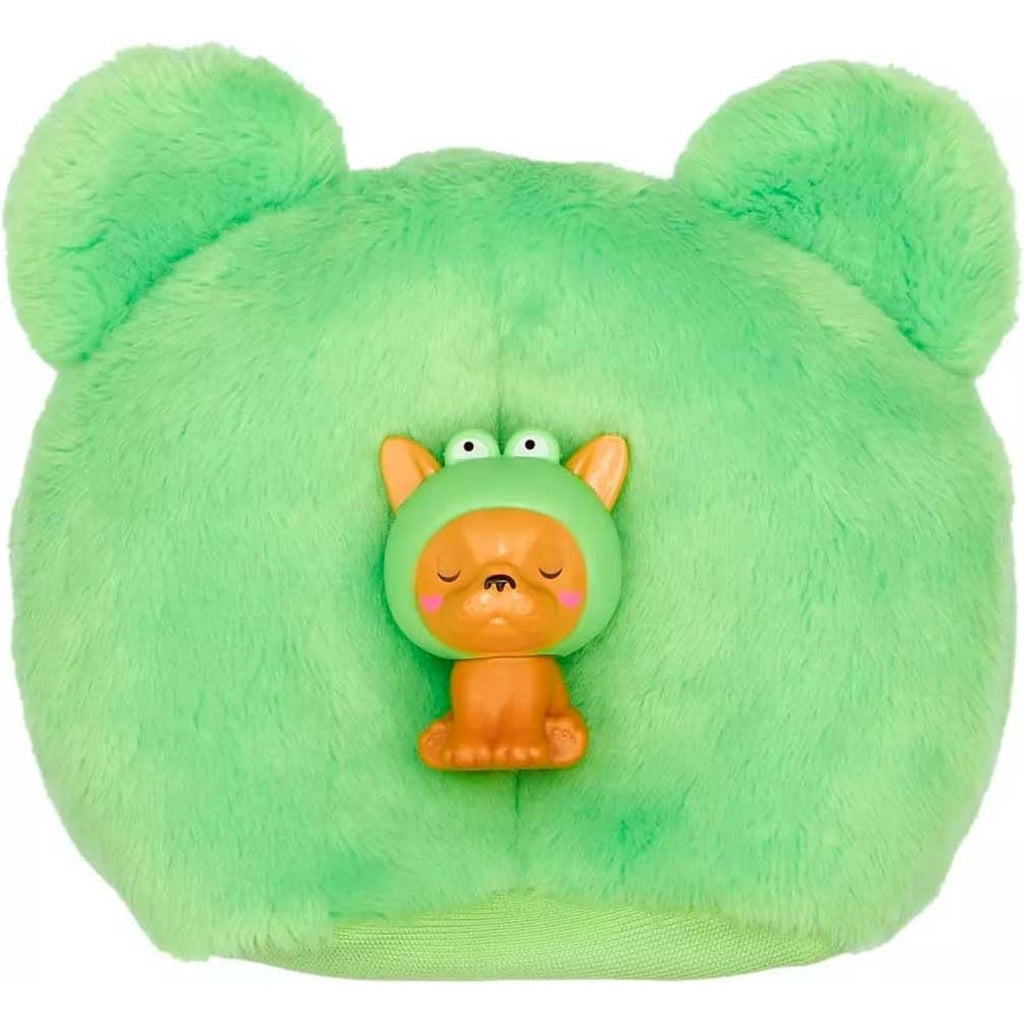 Barbie Cutie Reveal Doll & Accessories with Animal Costume & 10 Surprises Including Color Change, Puppy as Frog in Costume-Th