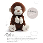 GUND Animated Flappy The Elephant Stuffed Animal Plush, Grey, 30.5 cm