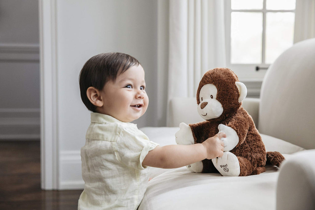 GUND Animated Flappy The Elephant Stuffed Animal Plush, Grey, 30.5 cm