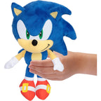JAKKS Pacific Sonic The Hedgehog Plush 9-Inch Modern Sonic Collectible Toy