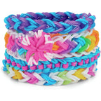 Cra Z Art Cra-Z-Loom Ultimate Tub 8000 Latex Free Rubber Bands and 100 “S” Clips for Making Crafts in Bold and Bright Colors,