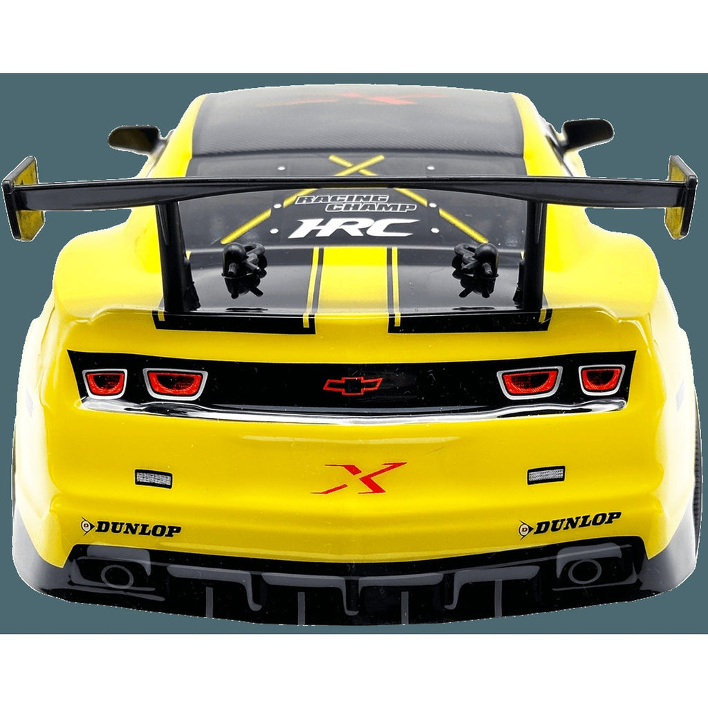 D-power - 1:10 Yellow Camaro Rc Car - 2.4ghz Remote Control - For Kids Ages 6+