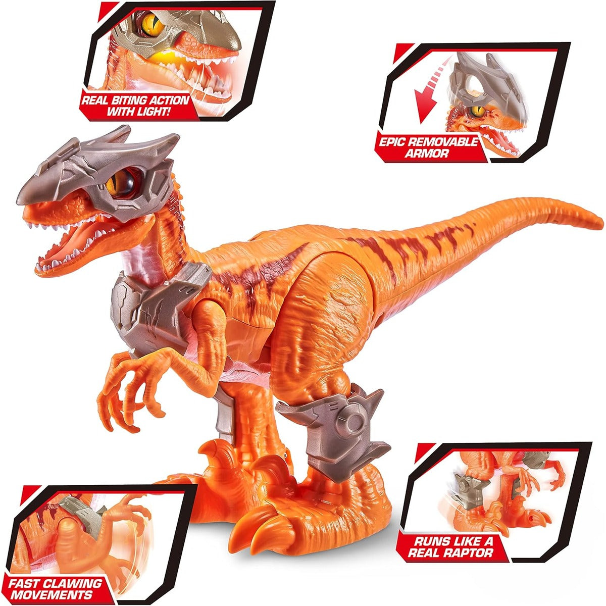 United Pacific Designs 7133: Zuru Robo Alive Dino Wars Raptor -Series 1