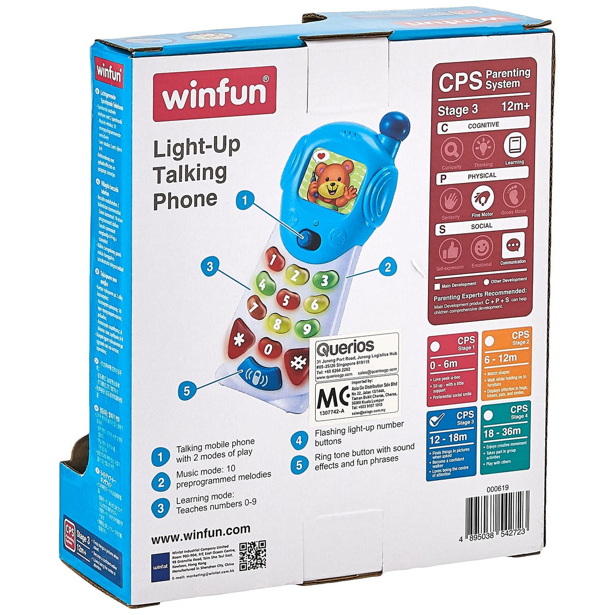 Winfun Lightup Talking Phone