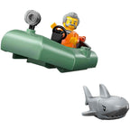 Lego 60456 City Police Boat Chase Toy Birthday Present Blocks