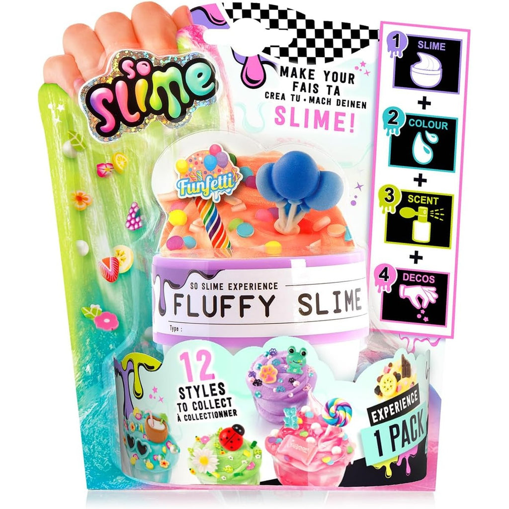 Canal Toys - So Slime - Slime Experience 1 Pack - An Ultra Personalized Creation - Choose Your Texture, Scent, Deco - Gift Idea for Children 6 Years+ - Creative Leisure - Imagination - SSC 409