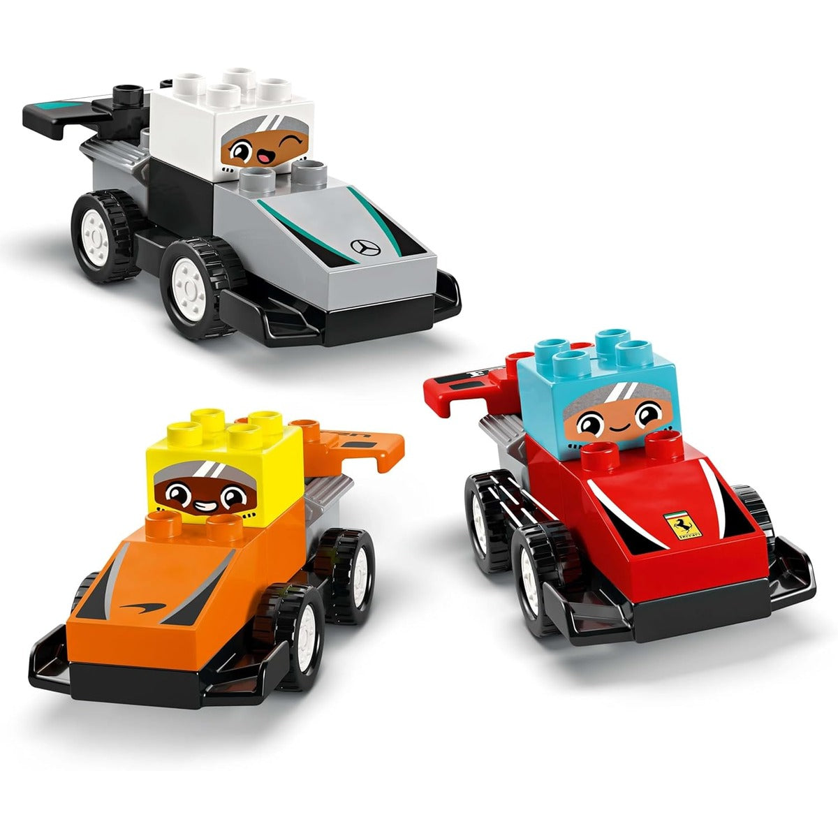 Lego Duplo 10445 - F1 Team Race Cars & Drivers F1 Race Car and Driver