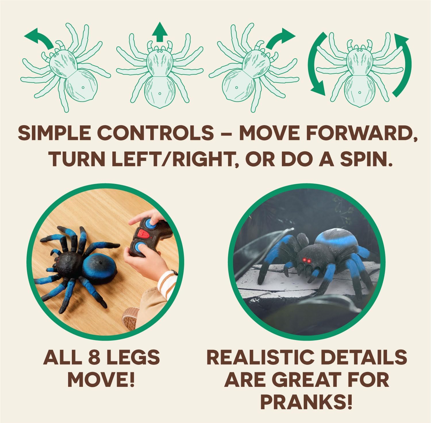 Terra by Battat Remote Control Tarantula