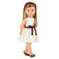 Our Generation - Shelby 18 Inch Doll with Scented Headband & Chocolate-Inspired Dress