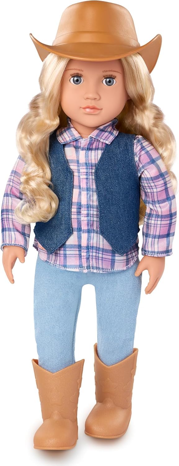 Our Generation Ashleigh Cowgirl Doll Size 46 cm