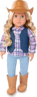 Our Generation Ashleigh Cowgirl Doll Size 46 cm