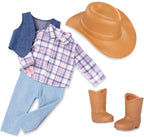 Our Generation Ashleigh Cowgirl Doll Size 46 cm